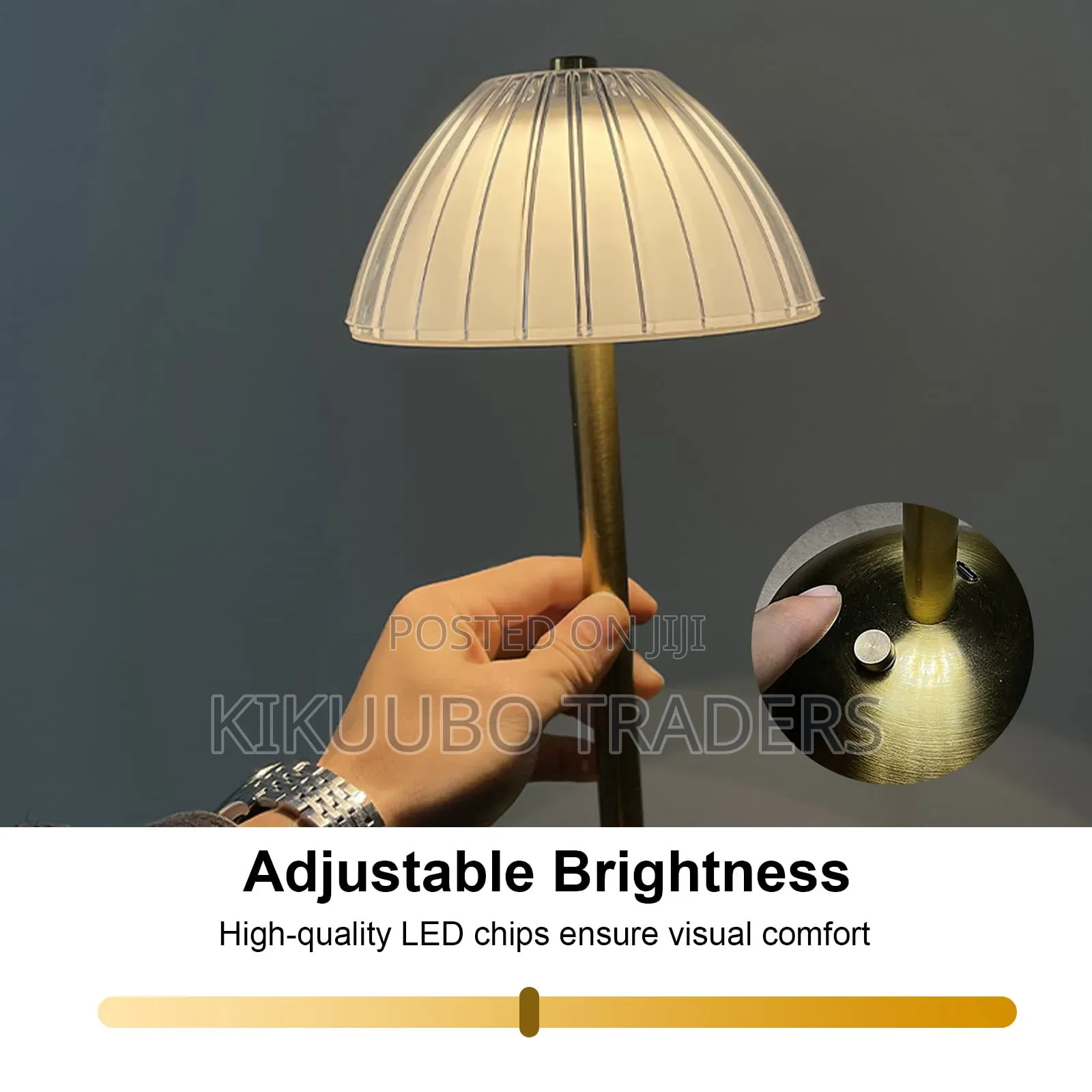 Rechargeable Dimmable Touch Control Table Lamp
