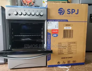 SPJ Gas Cooker 3 Gas Plates and 1 Electric Plate