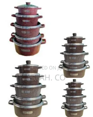 Dissini Italy 10 Piece Non-Stick Serving Dishes Saucepans Cookware