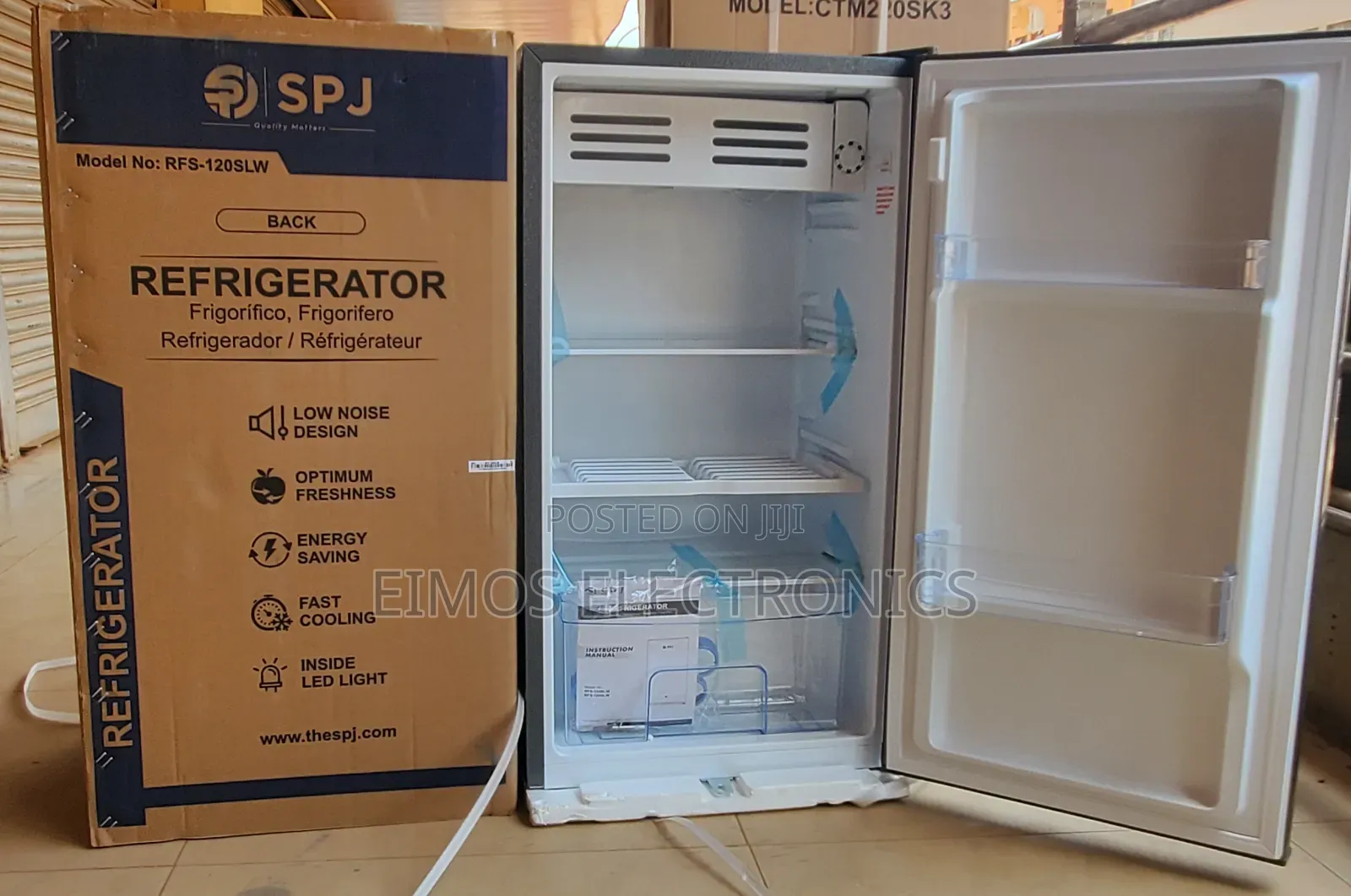 120l SPJ Single Door Fridge