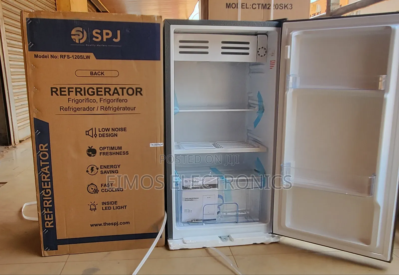 120l SPJ Single Door Fridge