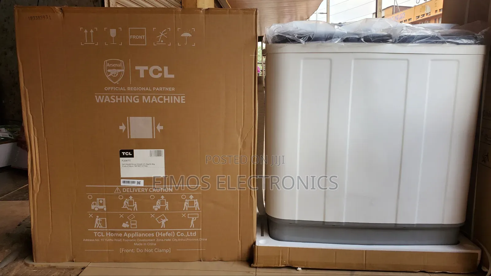 8kg TCL Washing Machine Twin Tub