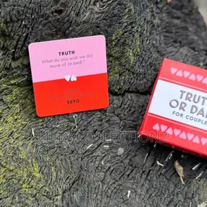 Truth or Dare Game Card