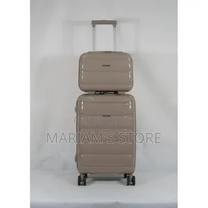 Small Suitcase With Hand Beauty Bag