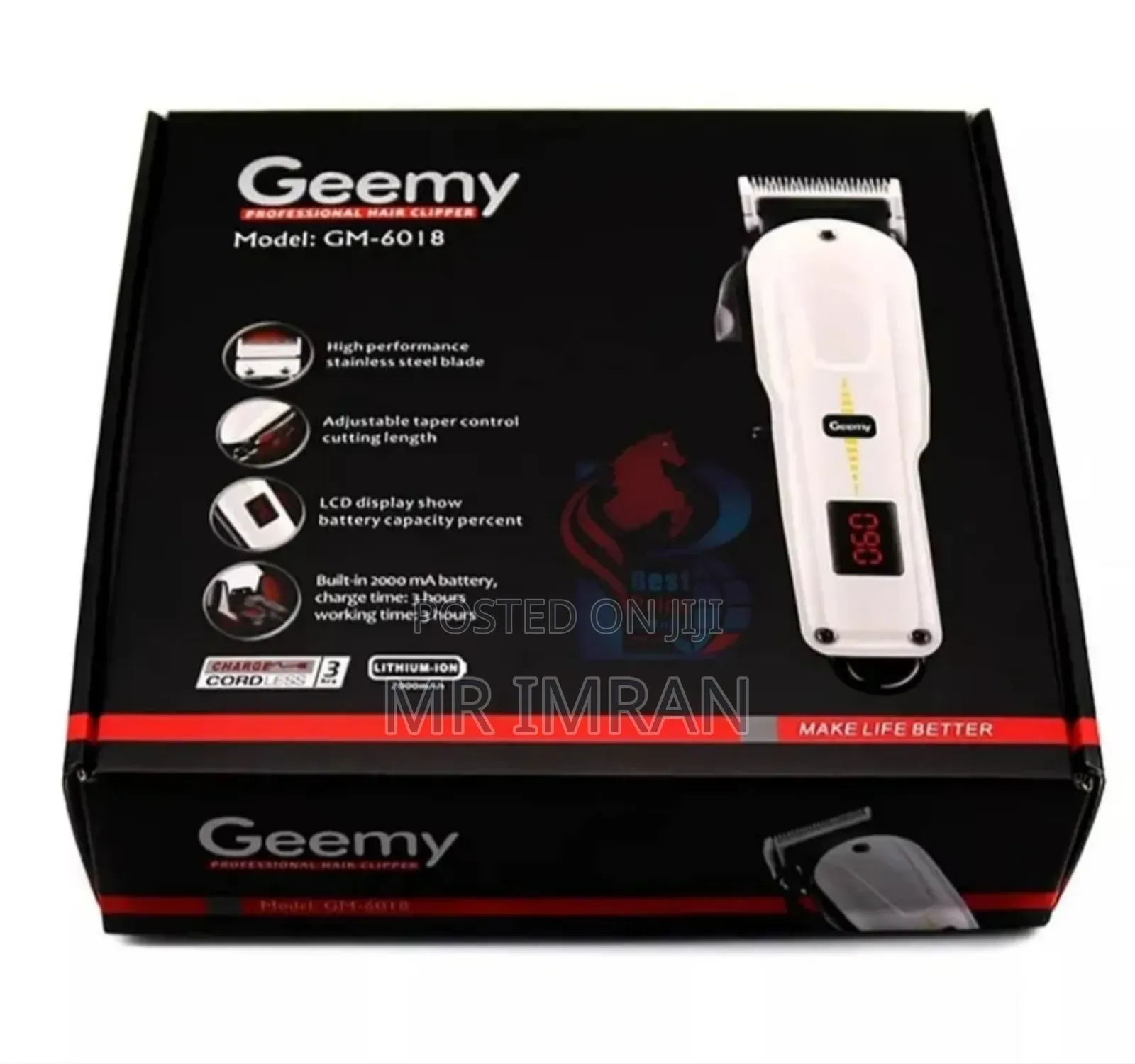 Geemy Professional Hair Clipper