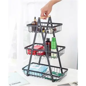 3 Tier Portable Fruit Basket Stand