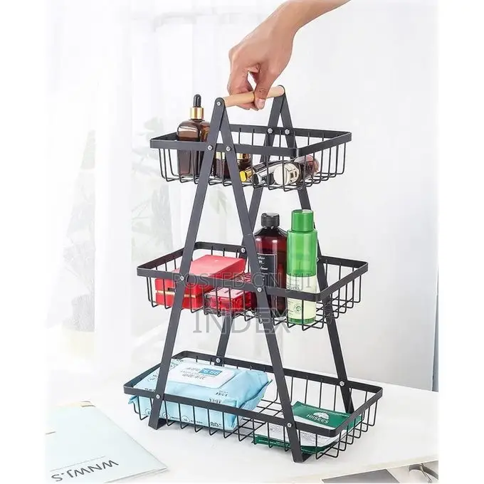 3 Tier Portable Fruit Basket Stand