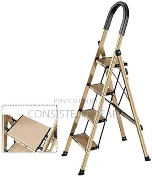Step Stool Multipurpose Folding Ladder, Metal Safety Stepladders