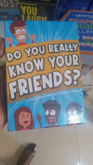 Do You Really Know Your Friends Game Cards