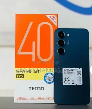 New Tecno Spark 40 Pro 256 GB Black