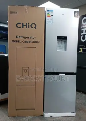 Chiq Refrigerator 240 Liters Double Door