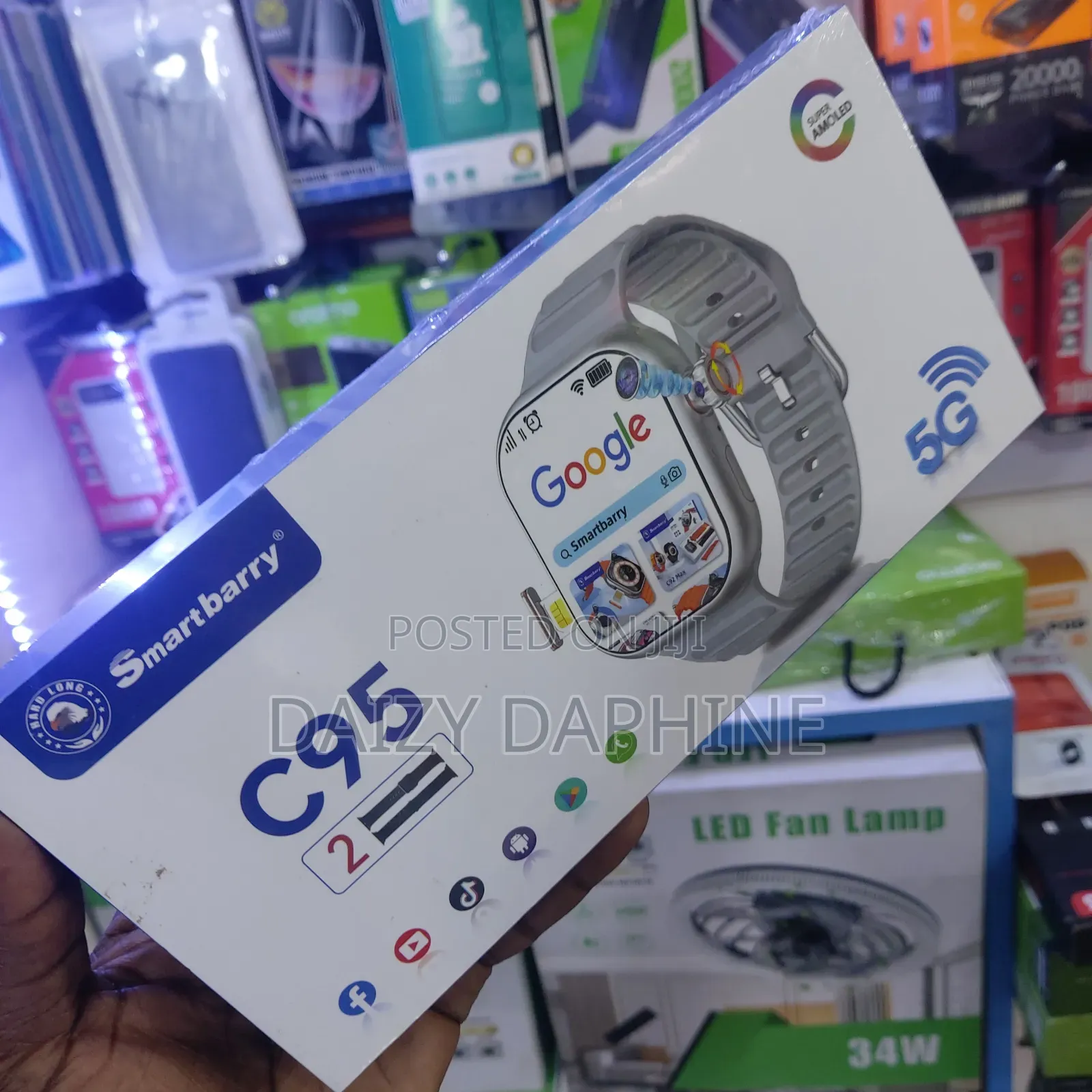 Smartbarry C95 Smart Watch With Sim Card 5g