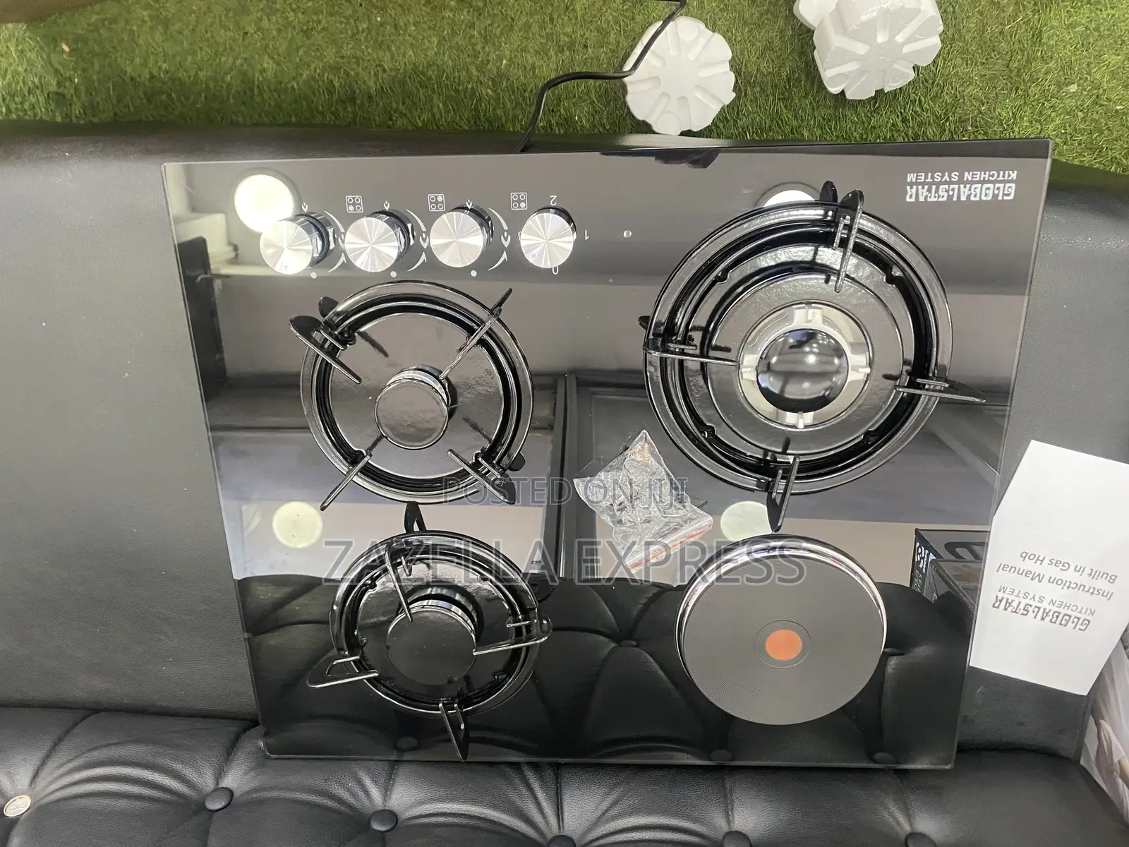 3+1 Built in Gas Stove With Electric Stove