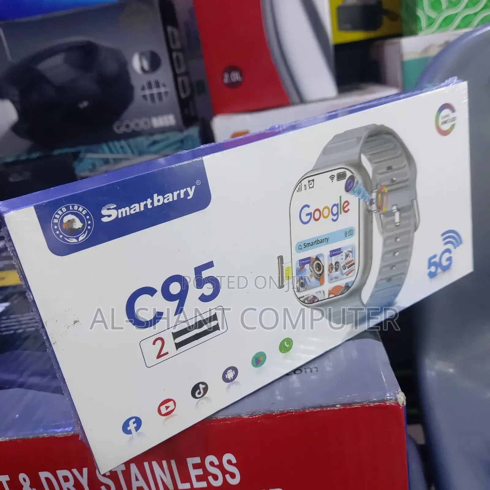 Smartbarry C95 Smart Watch With Sim Card 5g