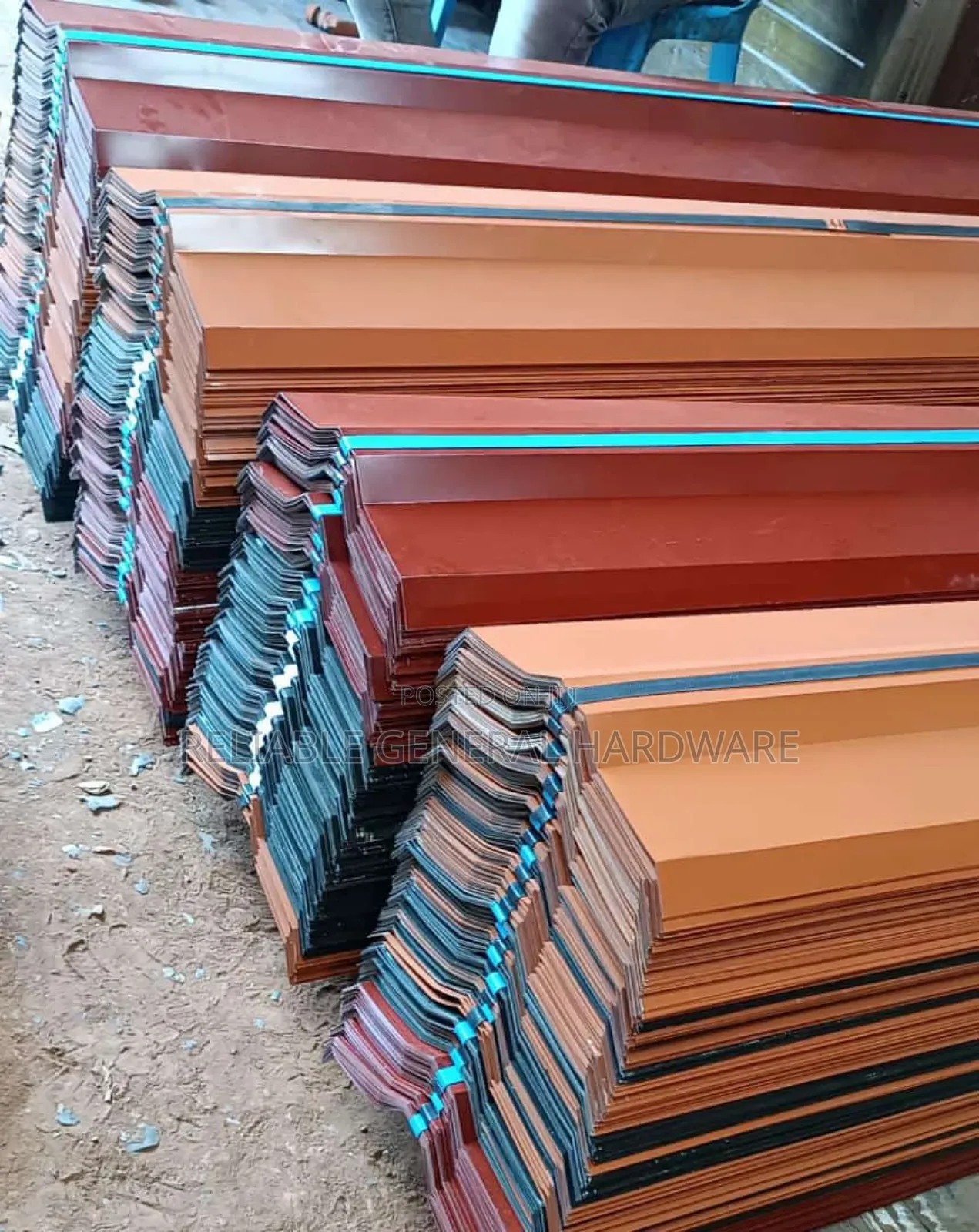 Ridges, Endcaps for Ironsheets