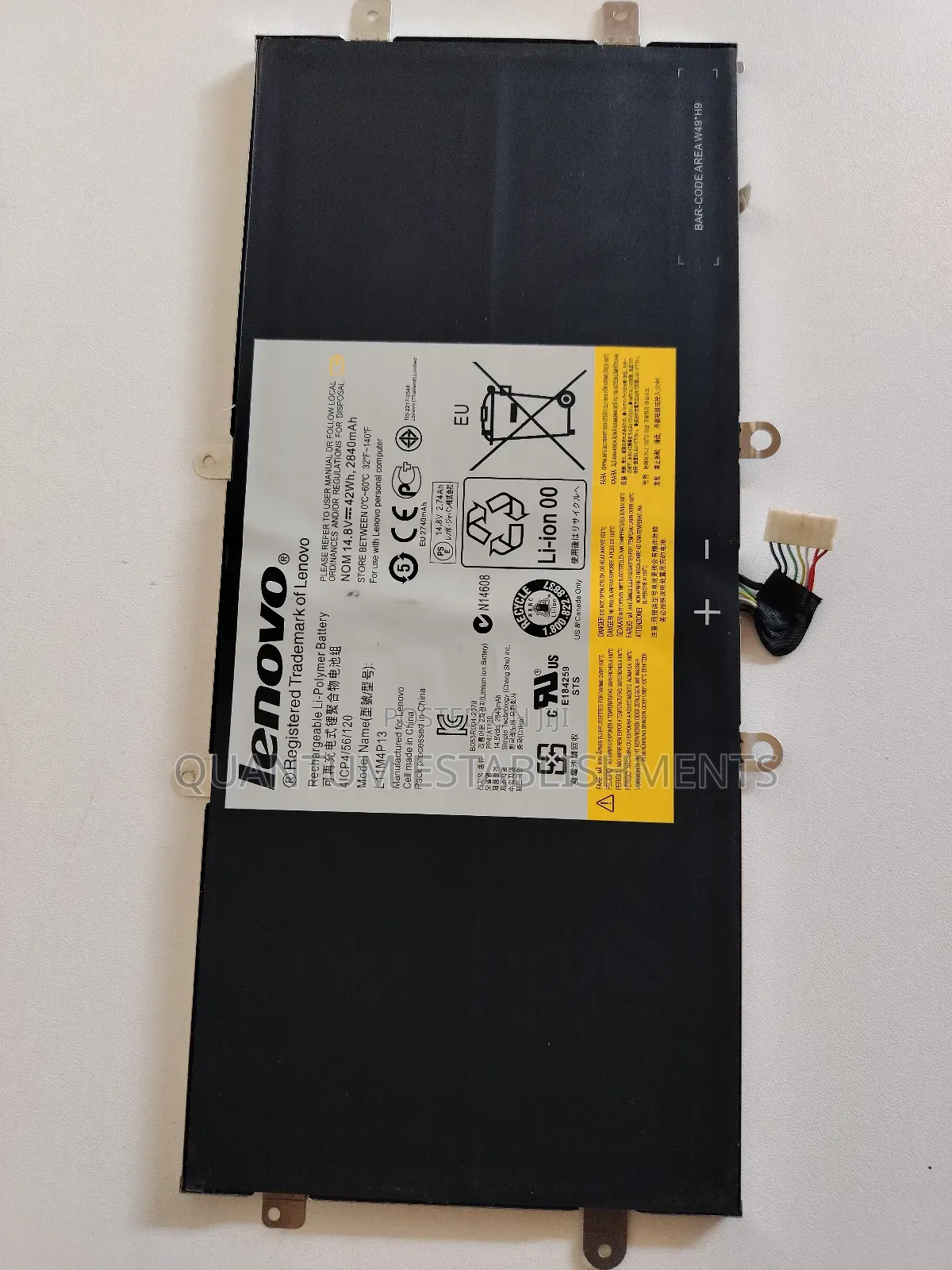 Lenovo L11m4p13 Laptop Battery – Original Internal Battery