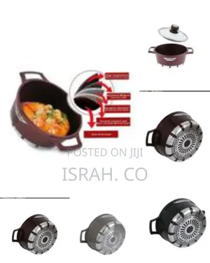 Life Smile 10pc Granite Coated Non-Stick Serving Dishes