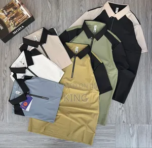 Casual Men's Half-Zip T-Shirts