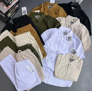 Men's Linen Casual Shirts and Matching Trouser. Linen Two-Piece