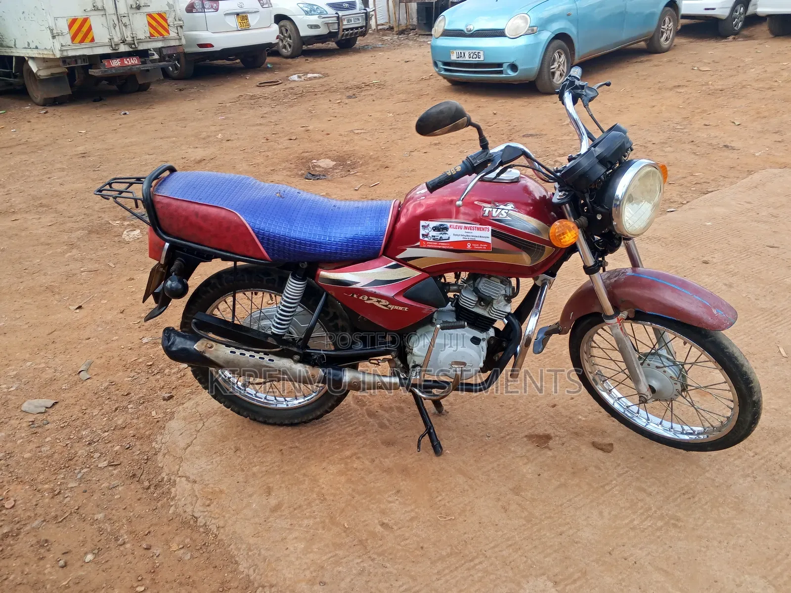TVS XL 100 2018 Red