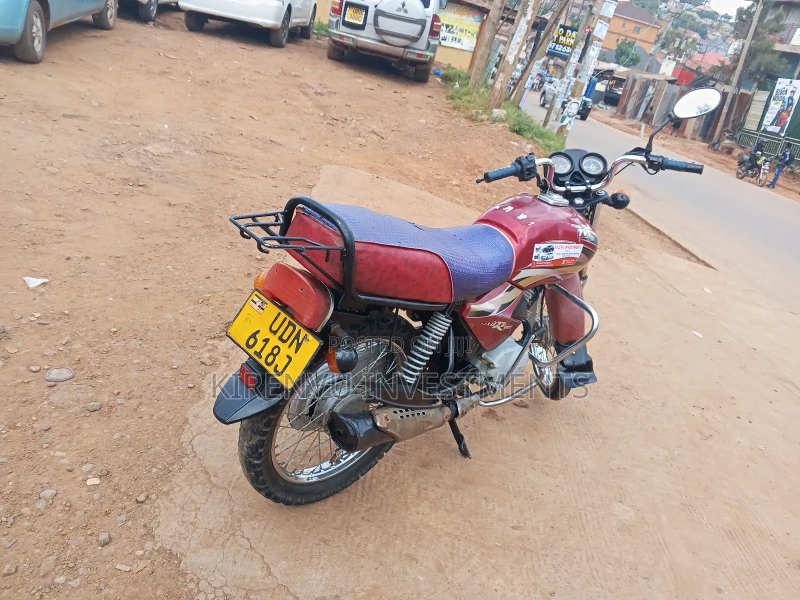TVS XL 100 2018 Red