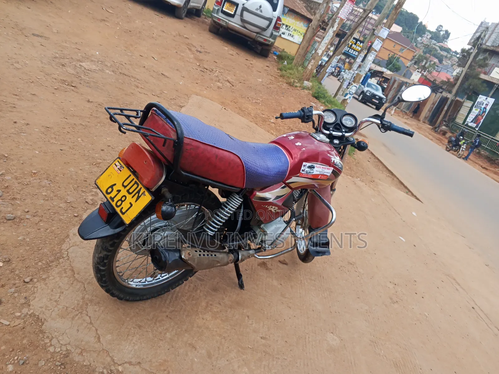 TVS XL 100 2018 Red