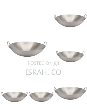 Stainless Steel Wok Stir Frying Pan