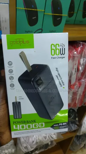 66w Fast Charging Power Bank 40000 Mah