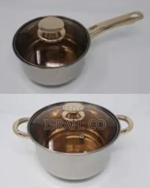 7 PCS Stainless Steel Induction Casserole Saucepans Pots Cookware