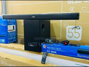 Golden Tech Wireless Sound Bar System With Remote Control, Bluetooth