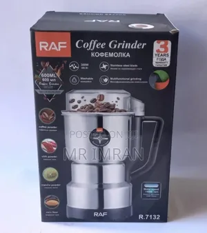 Raf R.7132 Electric Coffee and Spice Grinder.