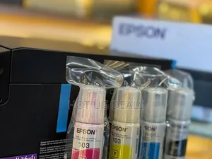 Epson Genuine L3252 Wireless Ink Tank Printer All In One-black