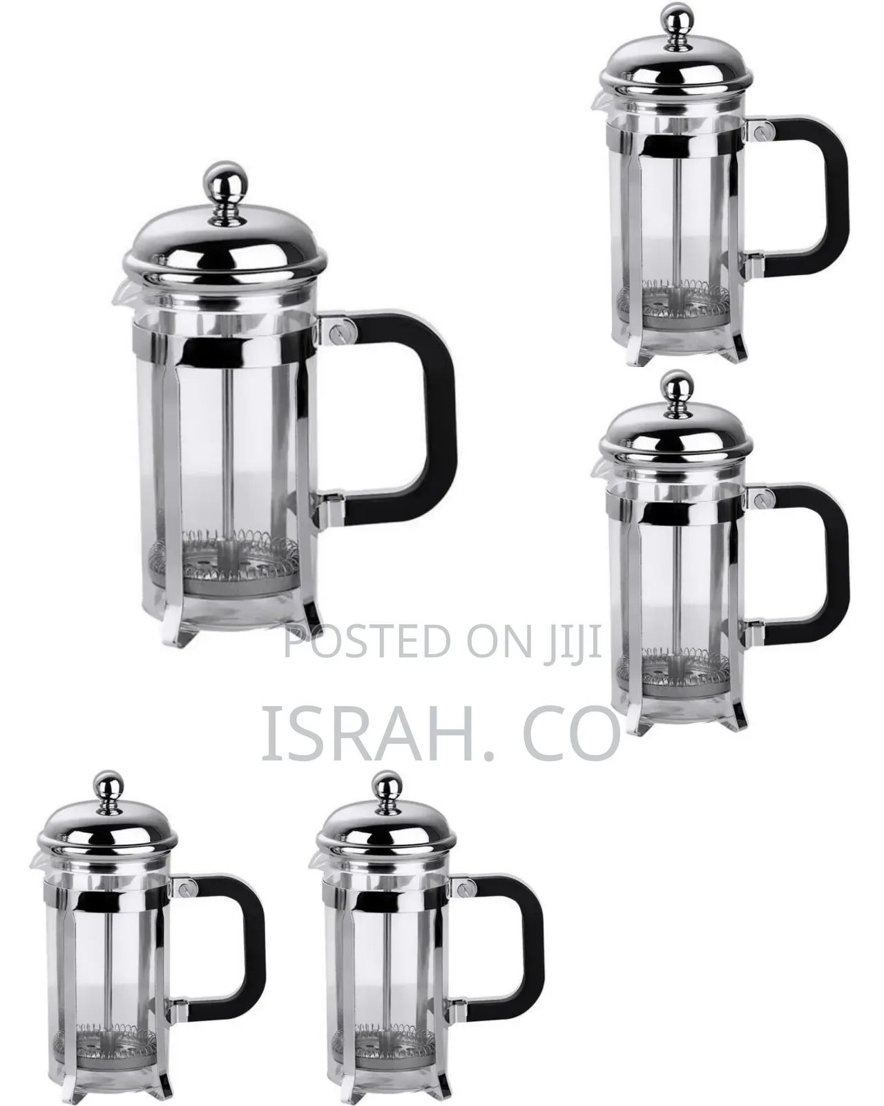 Stainless Steel French Press Coffee Espresso Tea Maker, 600ml