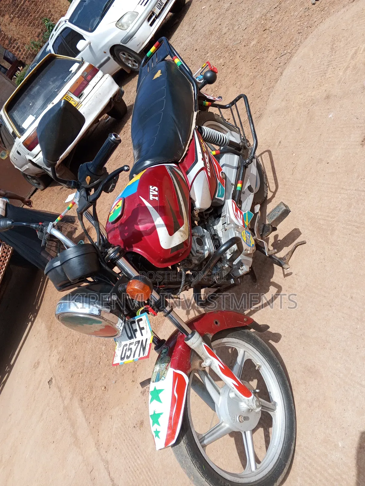 TVS HLX 125 2019 Red
