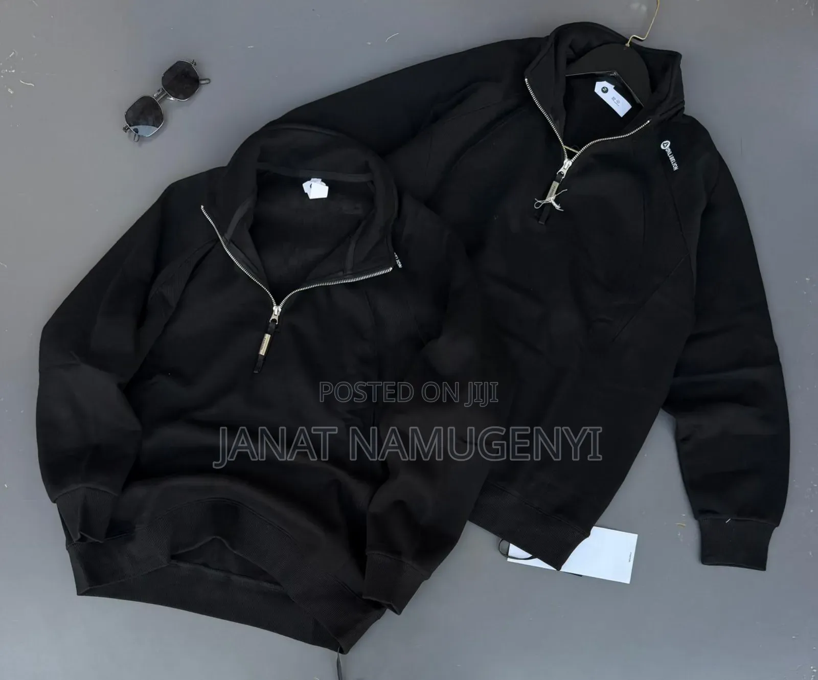 Quarter Zip Plain Colored Swearers