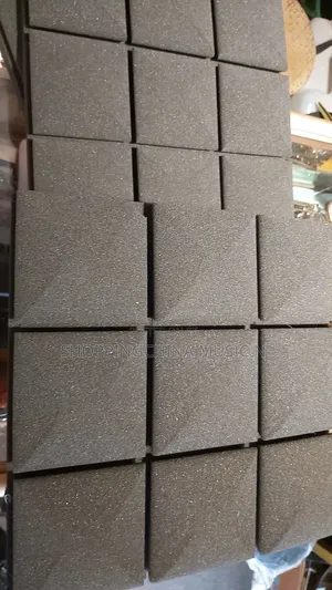 Sound Proof Acoustic Panels Black Red Yellow