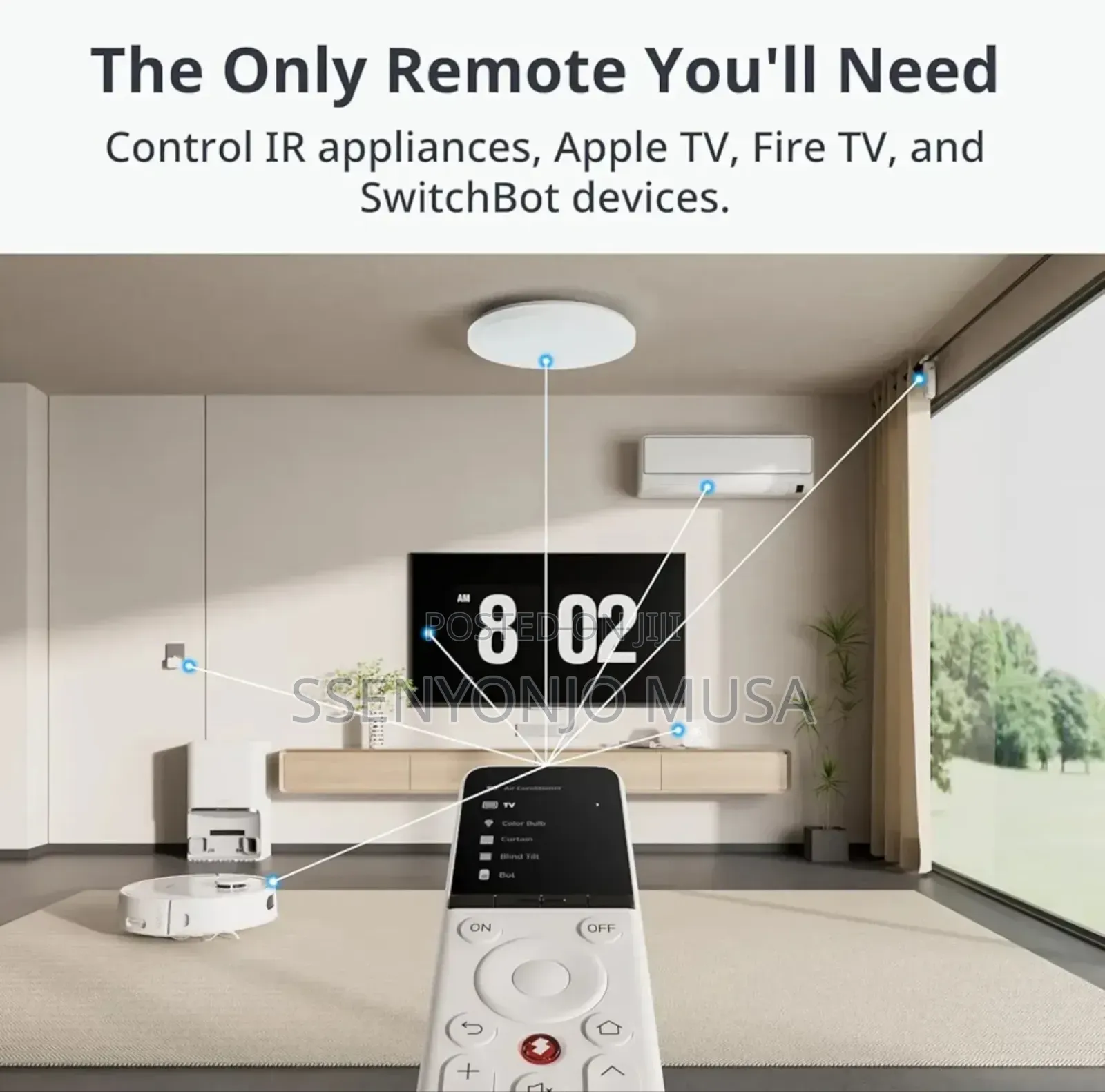 Switchbot Universal Smart Remote Control With Mini Matter Hub –Ir Bt