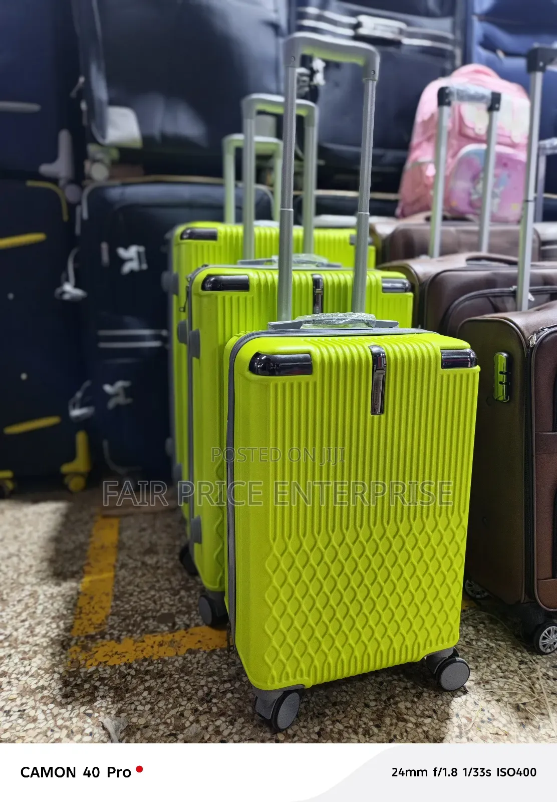 3pcs in 1set. Noble Plastic Suitcases