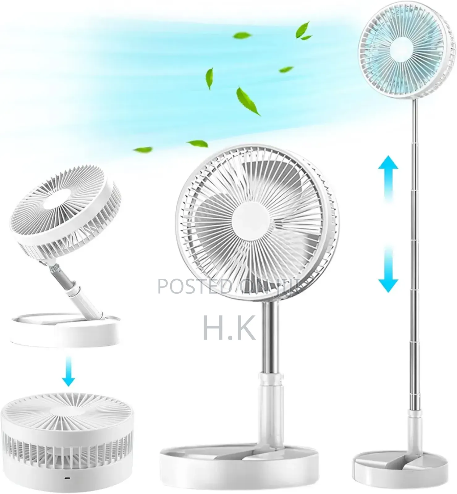 Foldable Portable Fan Pedestal Fan