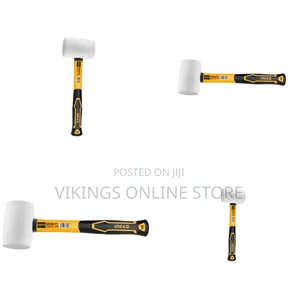 Ingco Hruh8308 - Rubber Hammer - Orange