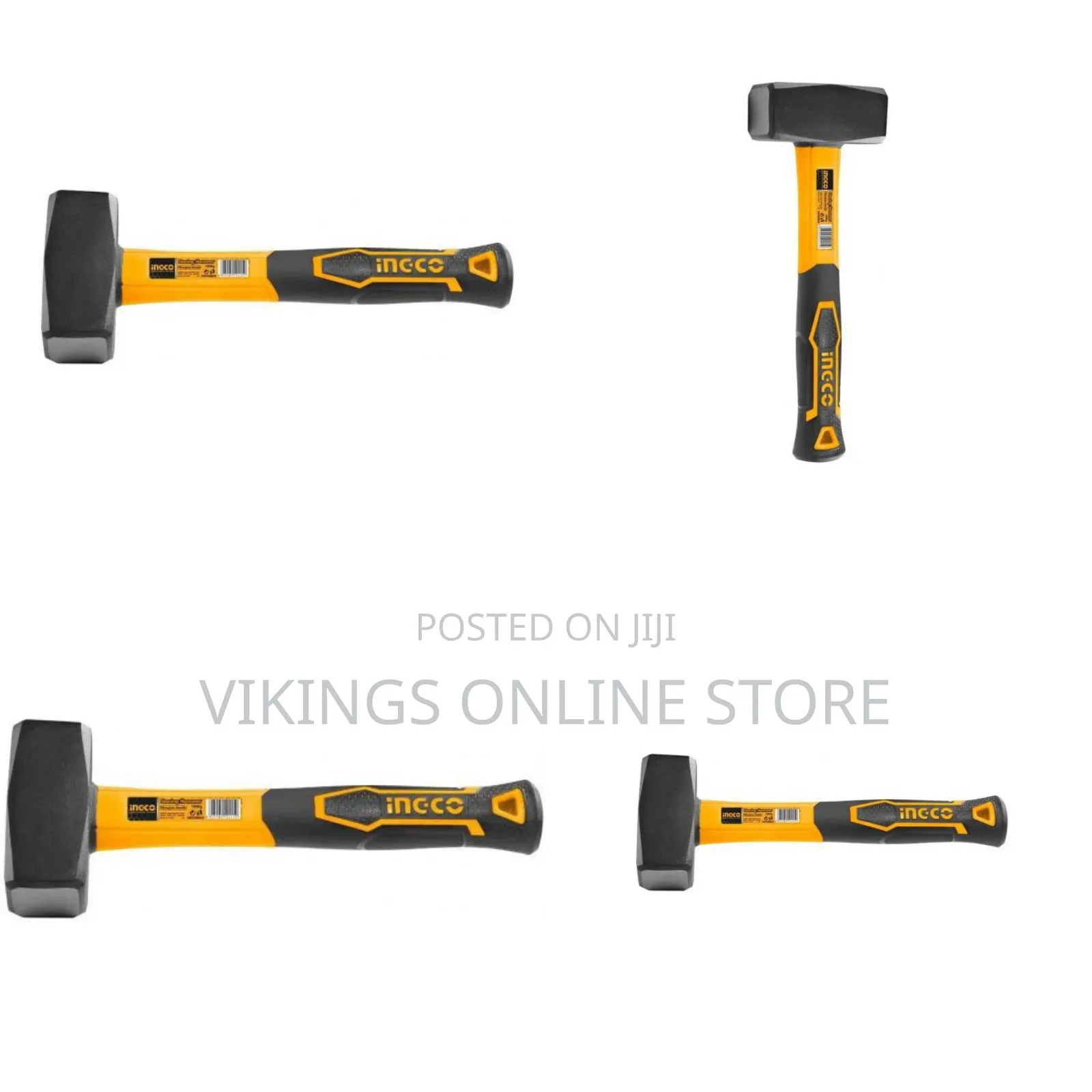 Ingco Hsth8804 - Stoning Hammer - Orange
