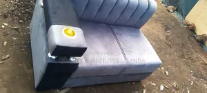 Mixed Black and White 2 Seater Sofa