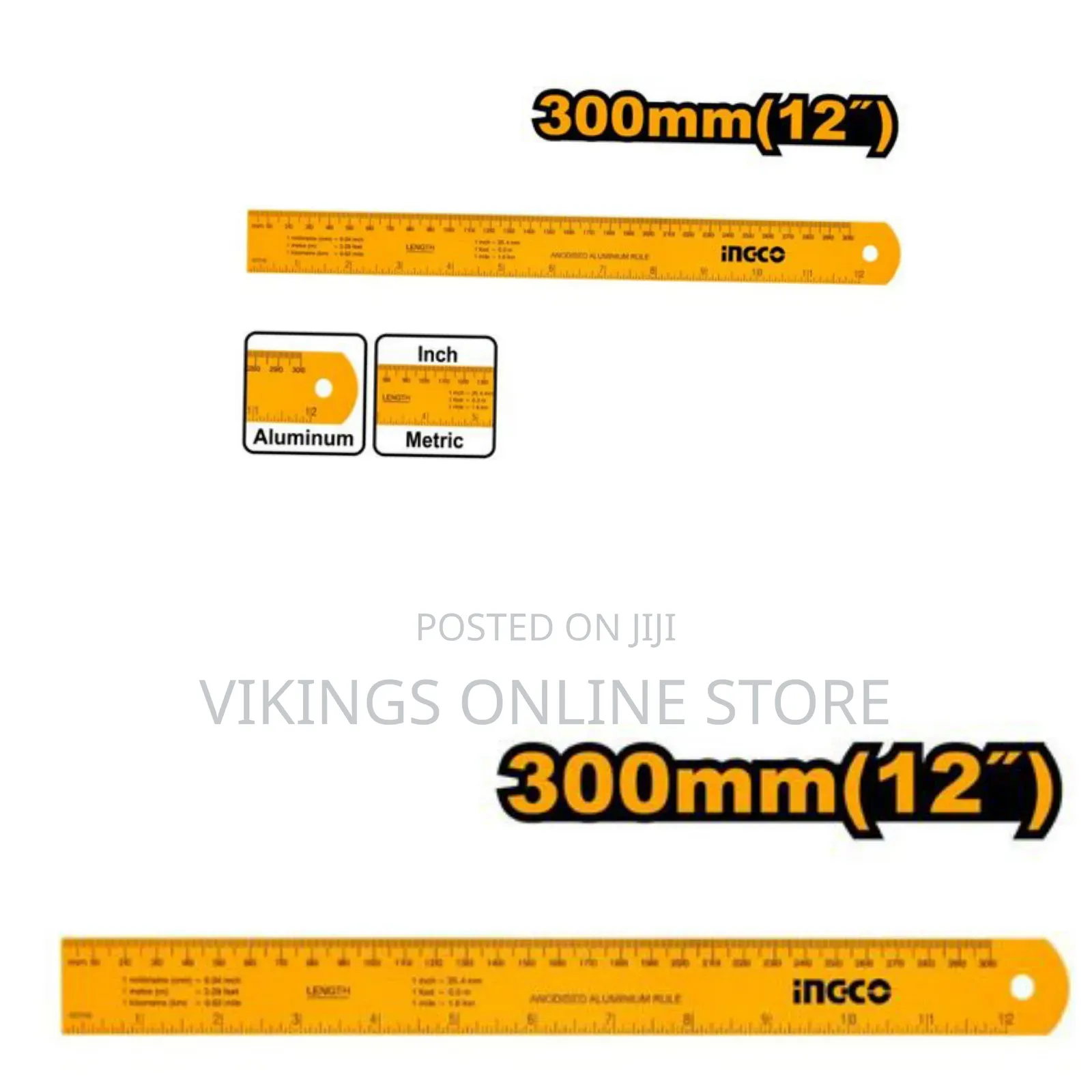 Ingco Hsr23002 - Ruler - Orange