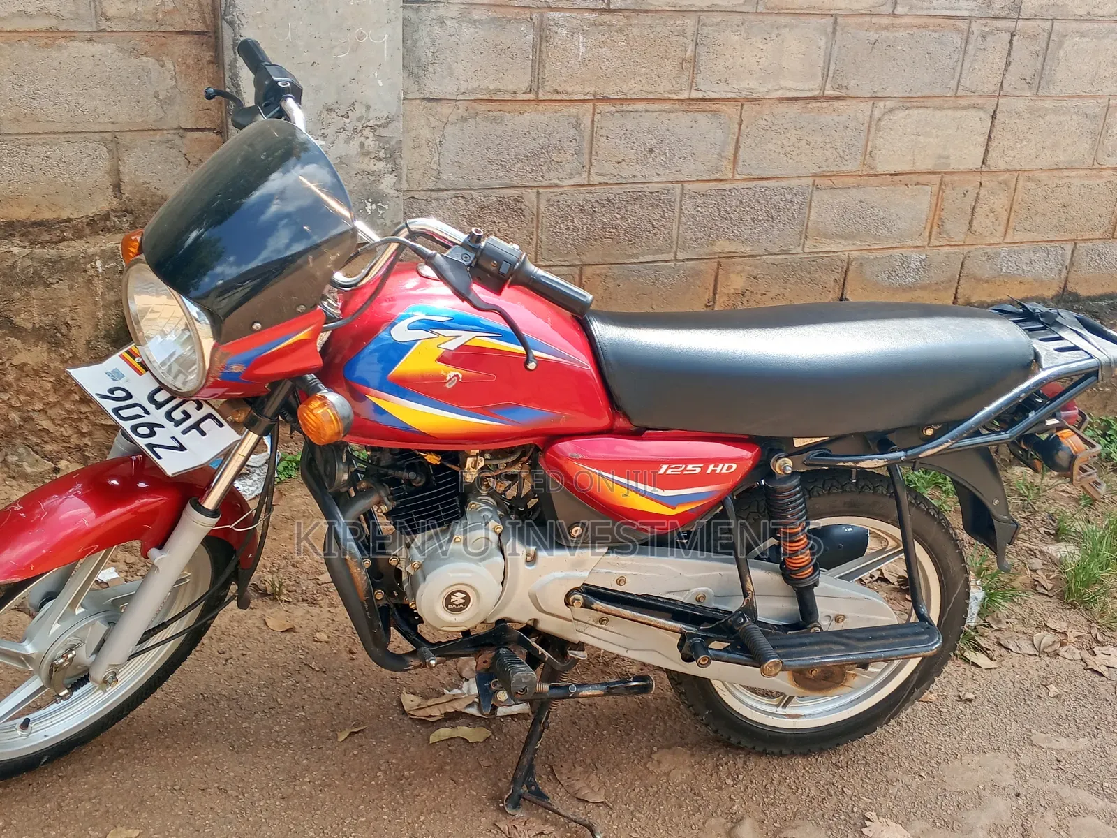 Bajaj Boxer 125 2020 Red