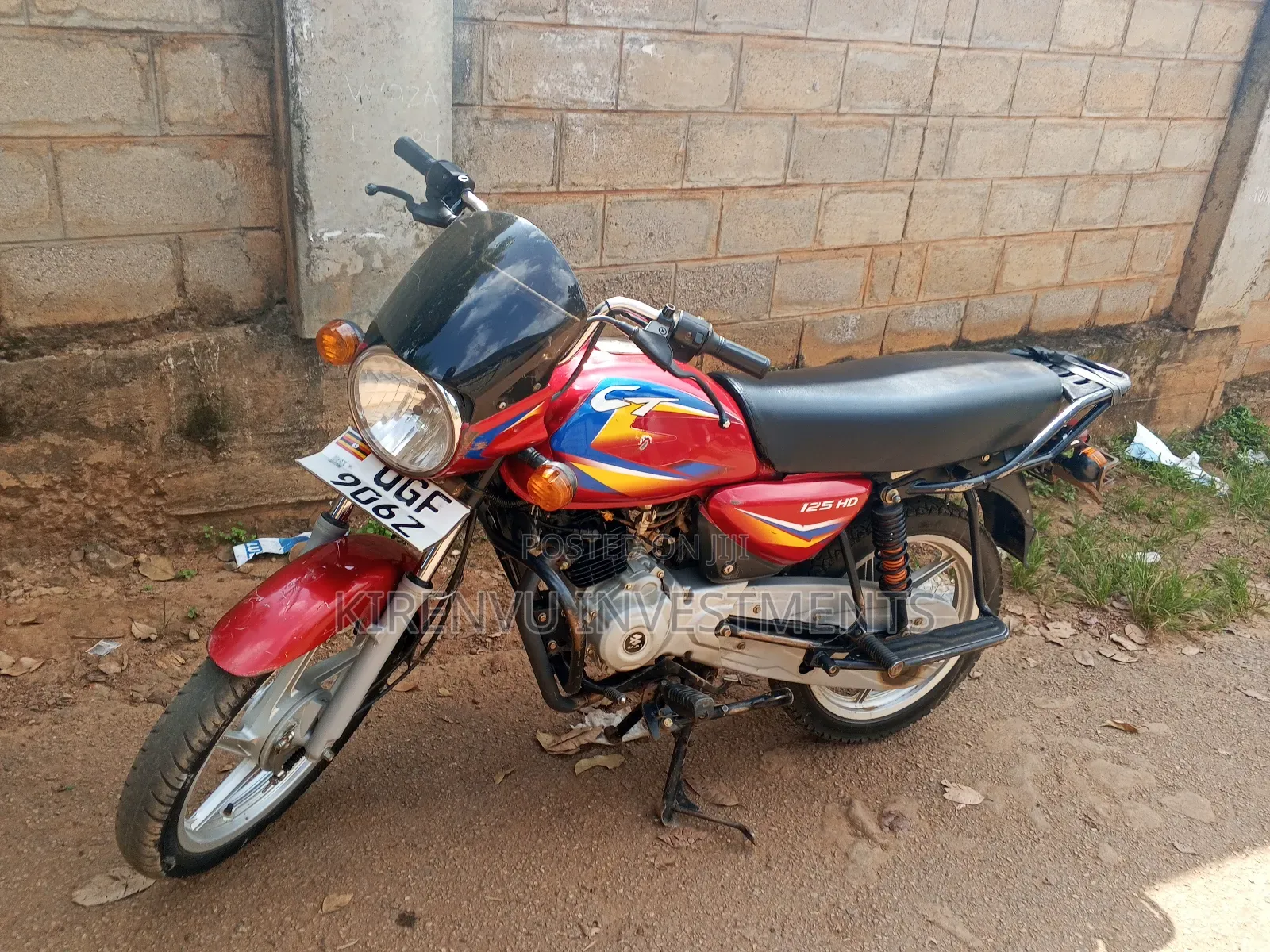 Bajaj Boxer 125 2020 Red