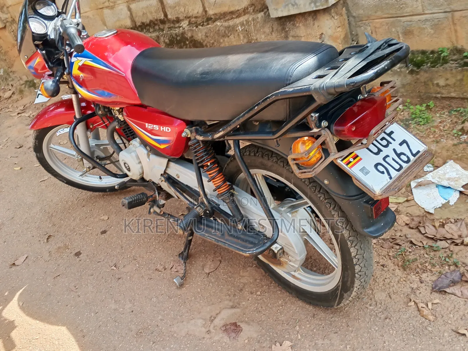 Bajaj Boxer 125 2020 Red
