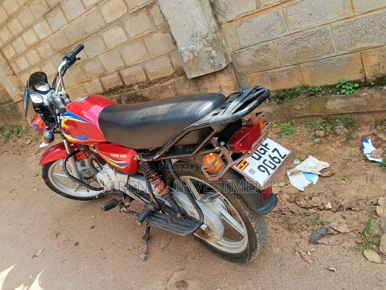 Bajaj Boxer 125 2020 Red