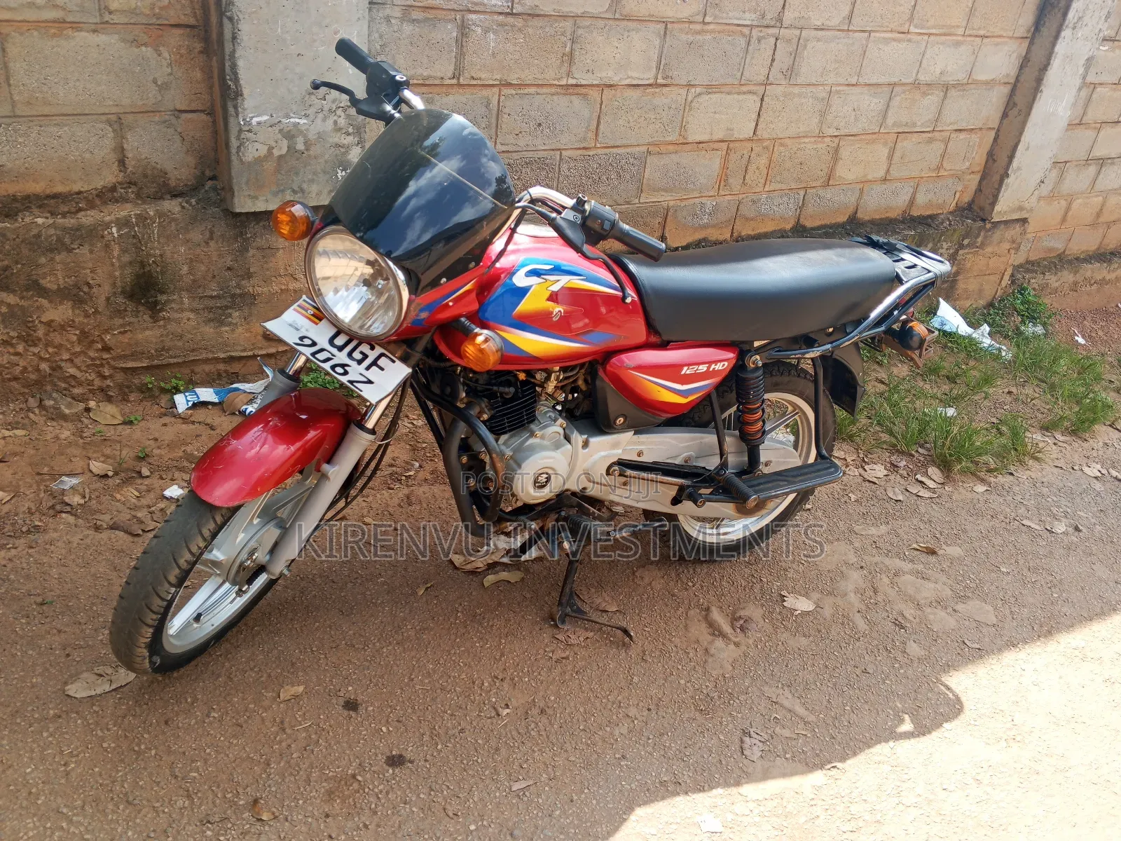 Bajaj Boxer 125 2020 Red