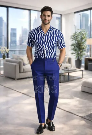 Relaxed Fit Shirt and Gentle Pants Set