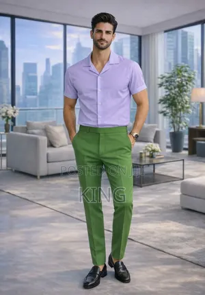 Relaxed Fit Shirt and Gentle Pants Set